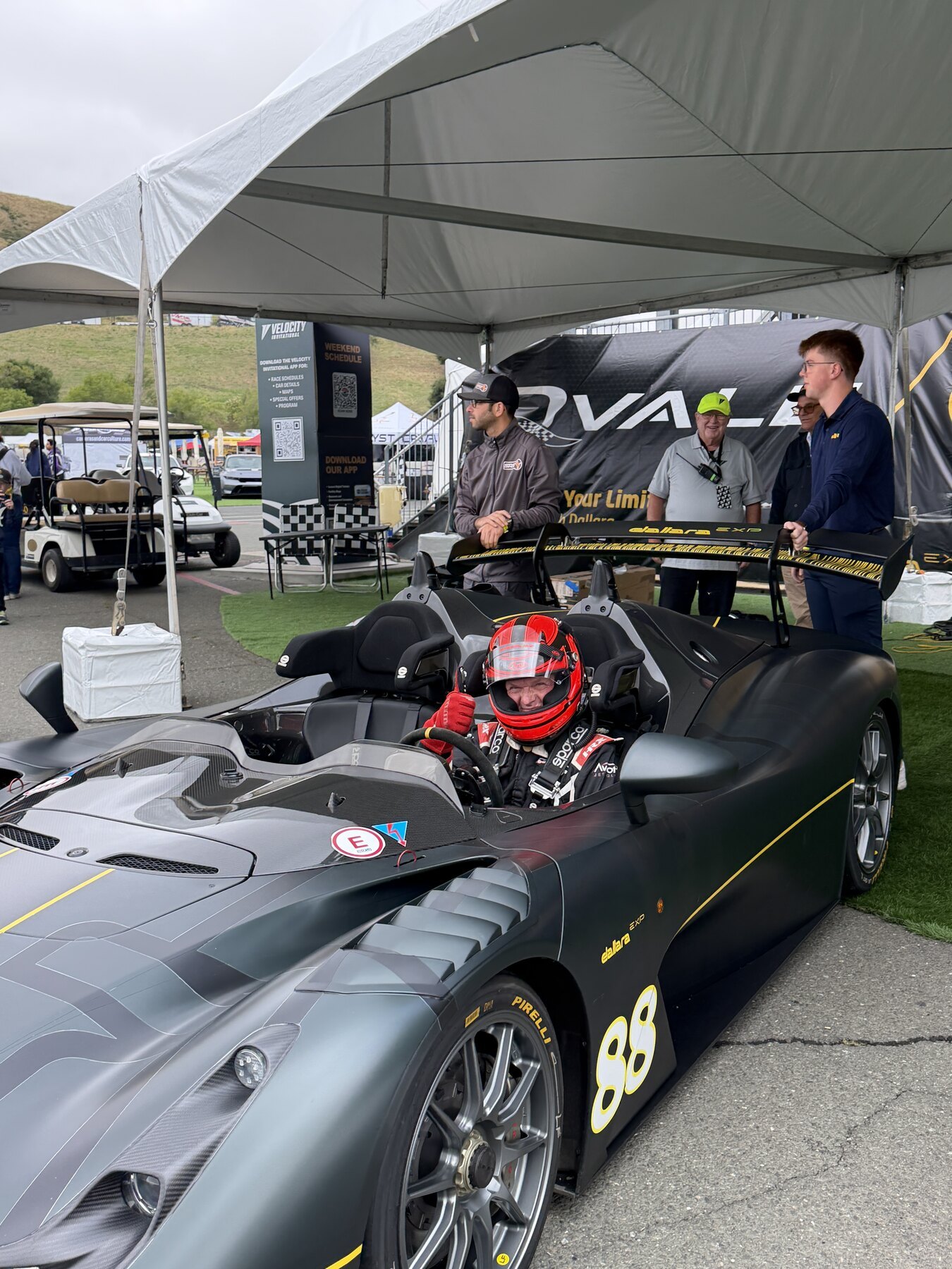 Dallara — Suited up
